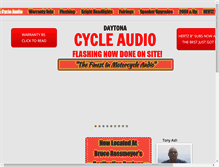 Tablet Screenshot of daytonacycleaudio.com
